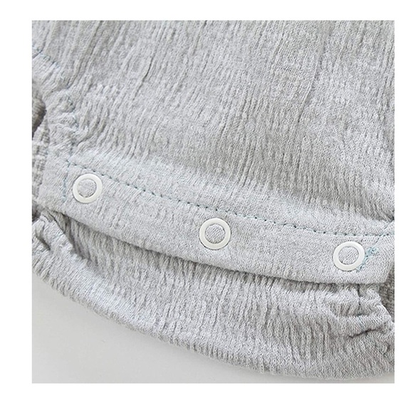 Organic Cotton Linen Romper - Picture 6 of 6